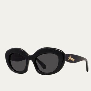 NEW LOEWE SUNGLASSES WOMEN BLACK LOEWE LW40153I 01A